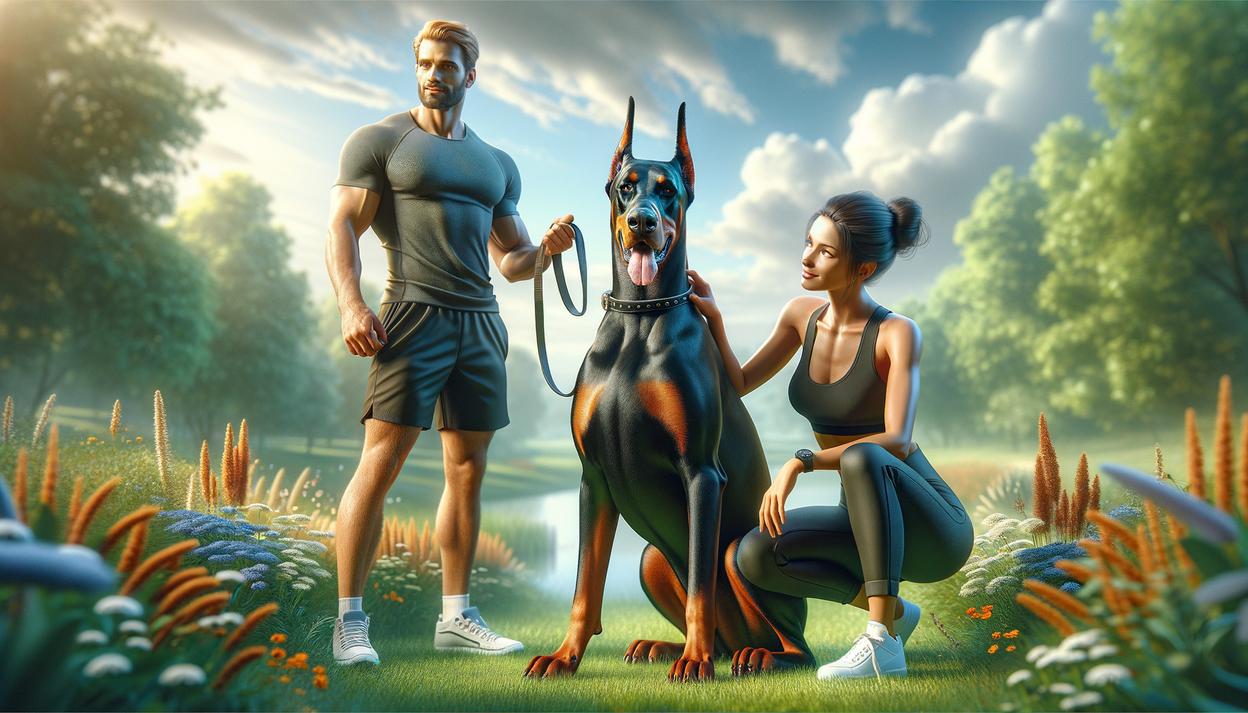 Le Doberman : Un Protecteur Athlétique au Grand Cœur